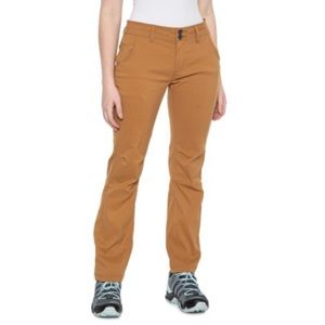 Prana Halle Straight Leg mid-rise Pants Spf 50, moisture wicking outdoors size 6